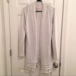 Lilly Pulitzer Martinique Fringed Cardigan